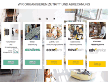 Tablet Screenshot of edv-schaupp.de